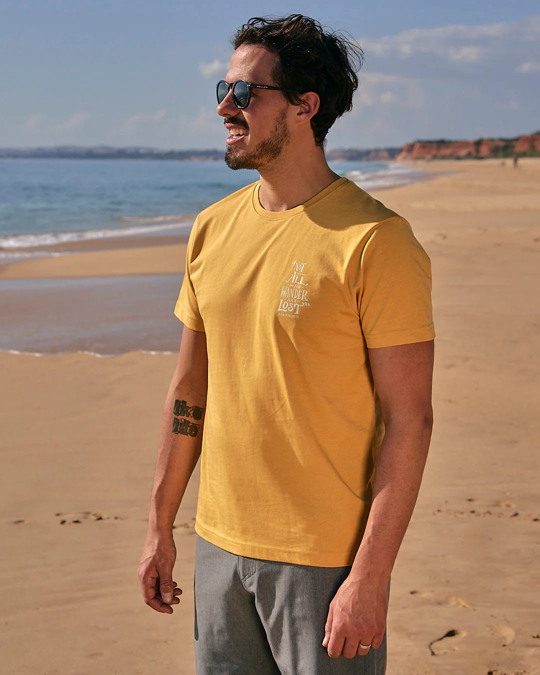 SALTROCK LOST SHIPS MENS T-SHIRT