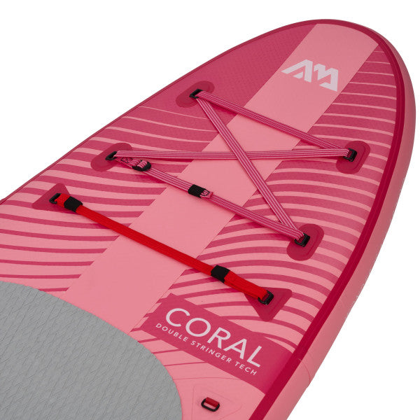 Aqua Marina CORAL Advanced All Round iSUP - 10'2" Raspberry Pink