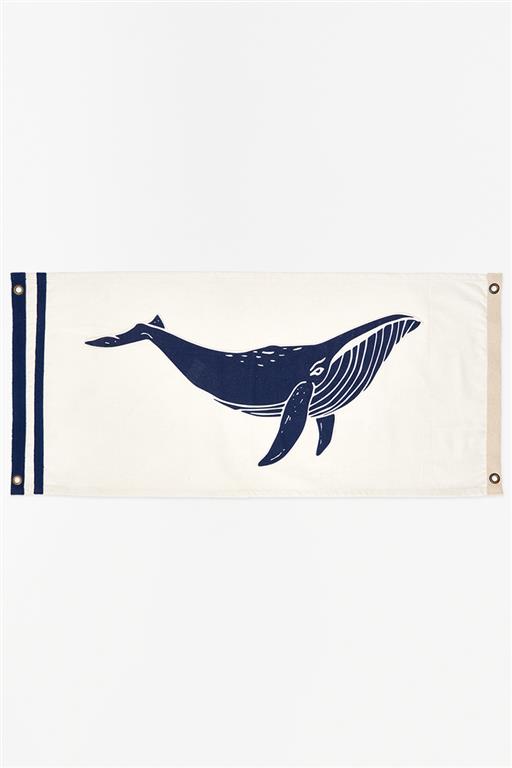 Blue Whale on Canvas