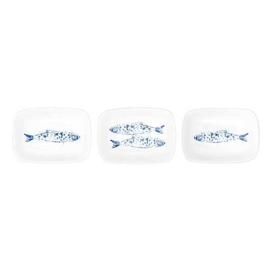 Fish Plates - (small set of 3)