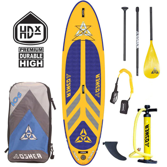 O'SHEA 10'6" HDx INFLATABLE SUP PACKAGE