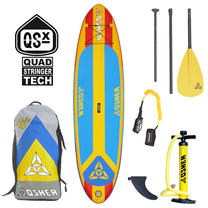 O'SHEA 10'6" QSx INFLATABLE SUP PACKAGE