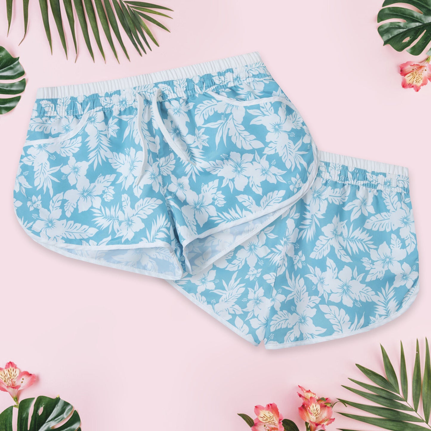 Ladies Floral Swim Shorts