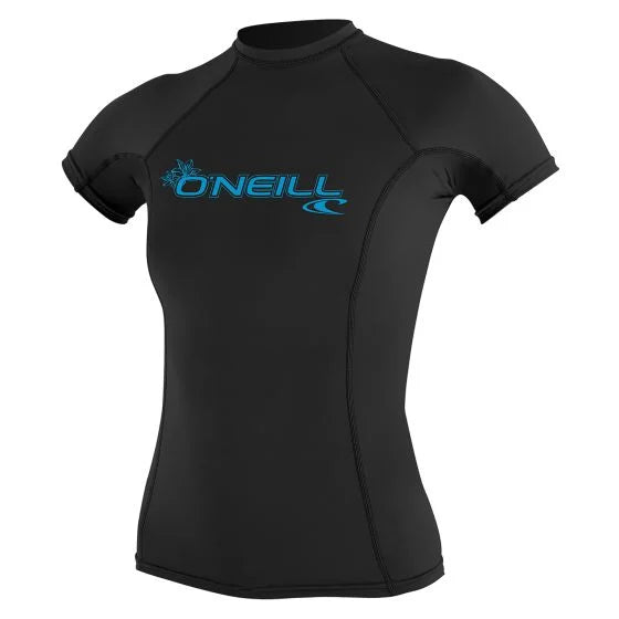 O'Neill Women's Basic Skins S/S Rash Guard