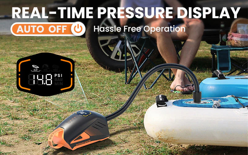 OUTDOOR MASTER SHARK3 PUMP– WITH BUILT-IN BATTERY