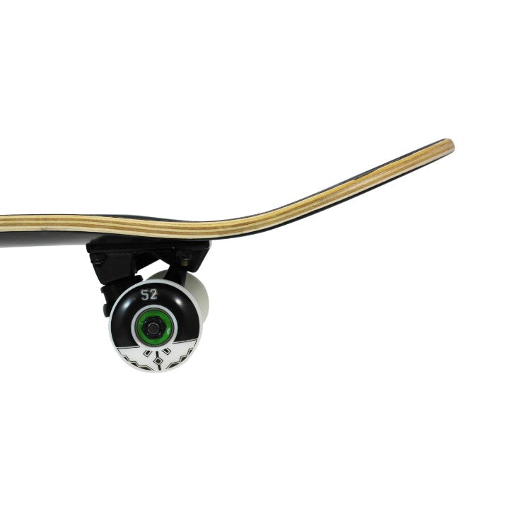 Fracture Fade Black Complete Skateboard 8.0