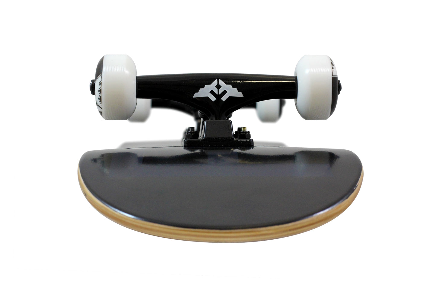 Fracture Fade Black Complete Skateboard 8.0