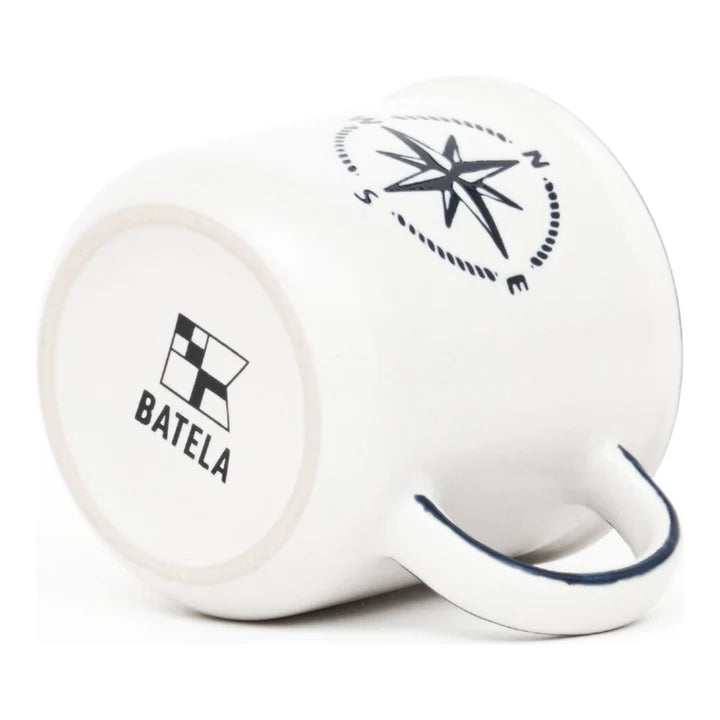 Boxed Compass Rose Mug - White