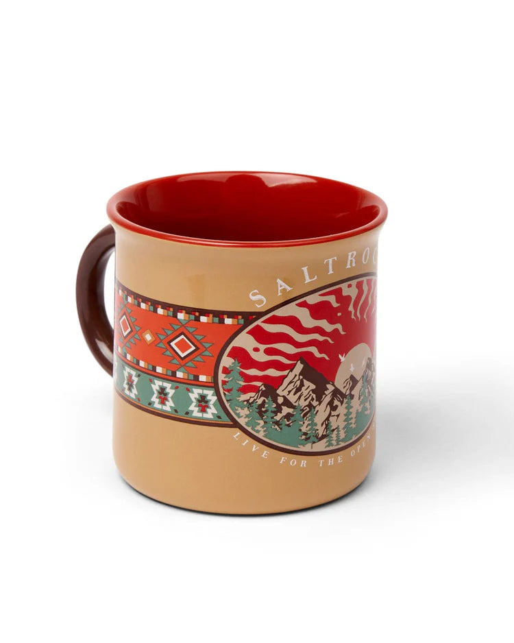 Saltrock  - Destination Mug - Brown