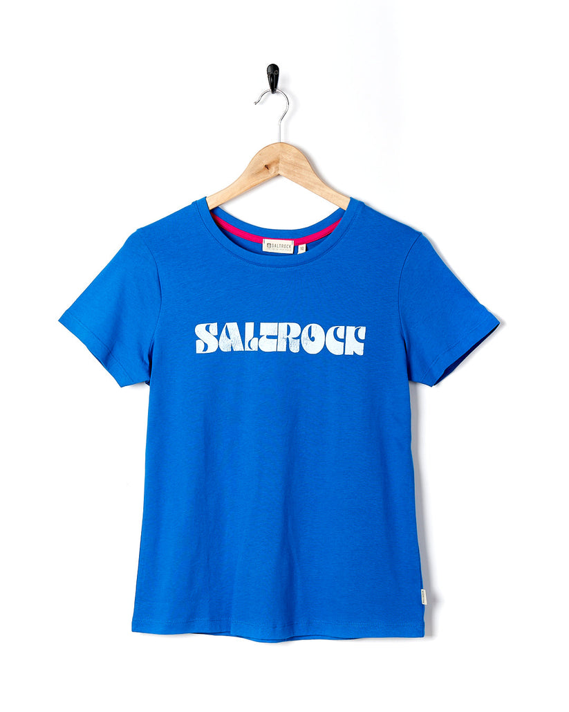 SALTROCK Devana - Womens Short Sleeve T-Shirt - Blue