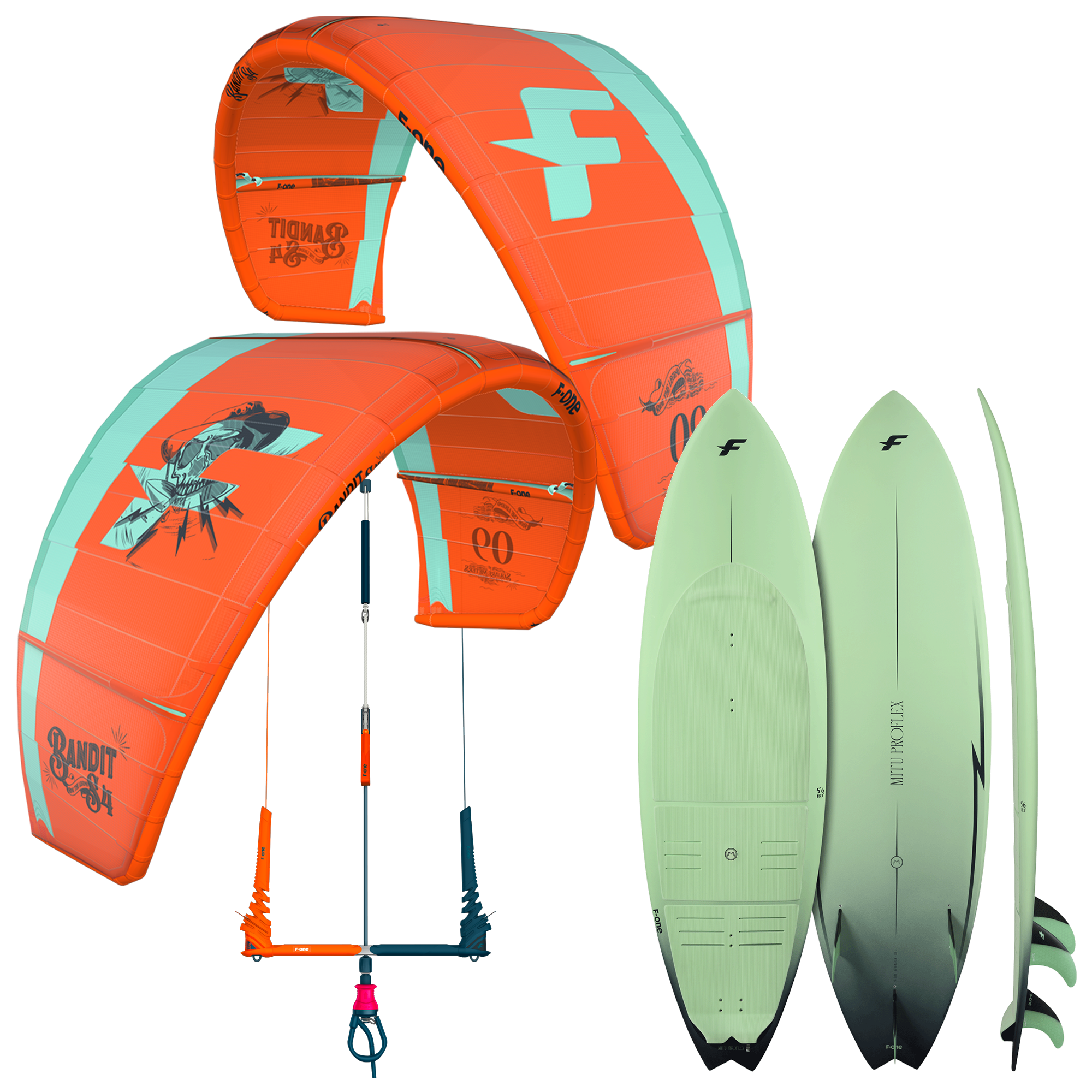BANDIT S4 + MITU PRO FLEX + LINXBAR – Môr Watersports