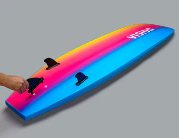 Vision Ignite Surfboard - BLUE/ PSYCHEDELIC