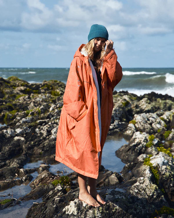 Saltrock- Recycled Four Seasons Changing Robe - Light Orange