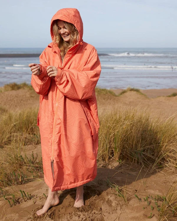 Saltrock- Recycled Four Seasons Changing Robe - Light Orange