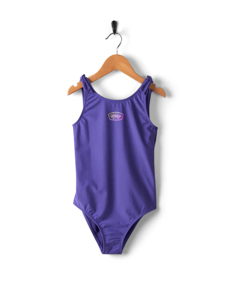 Saltrock - Sunny Hardskate - Recycled Kids Swimsuit - Purple