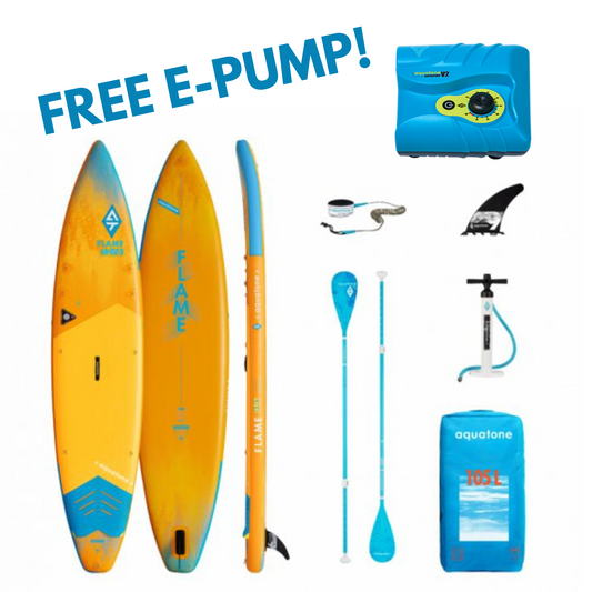 Aquatone Flame 12’6” & E-Pump Bundle