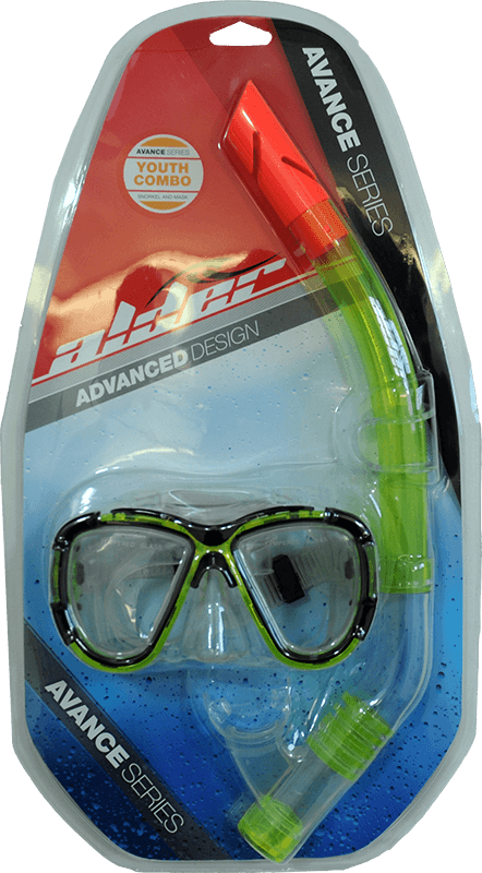 ALDER AVANCE SERIES YOUTH COMBO SNORKEL AND MASK