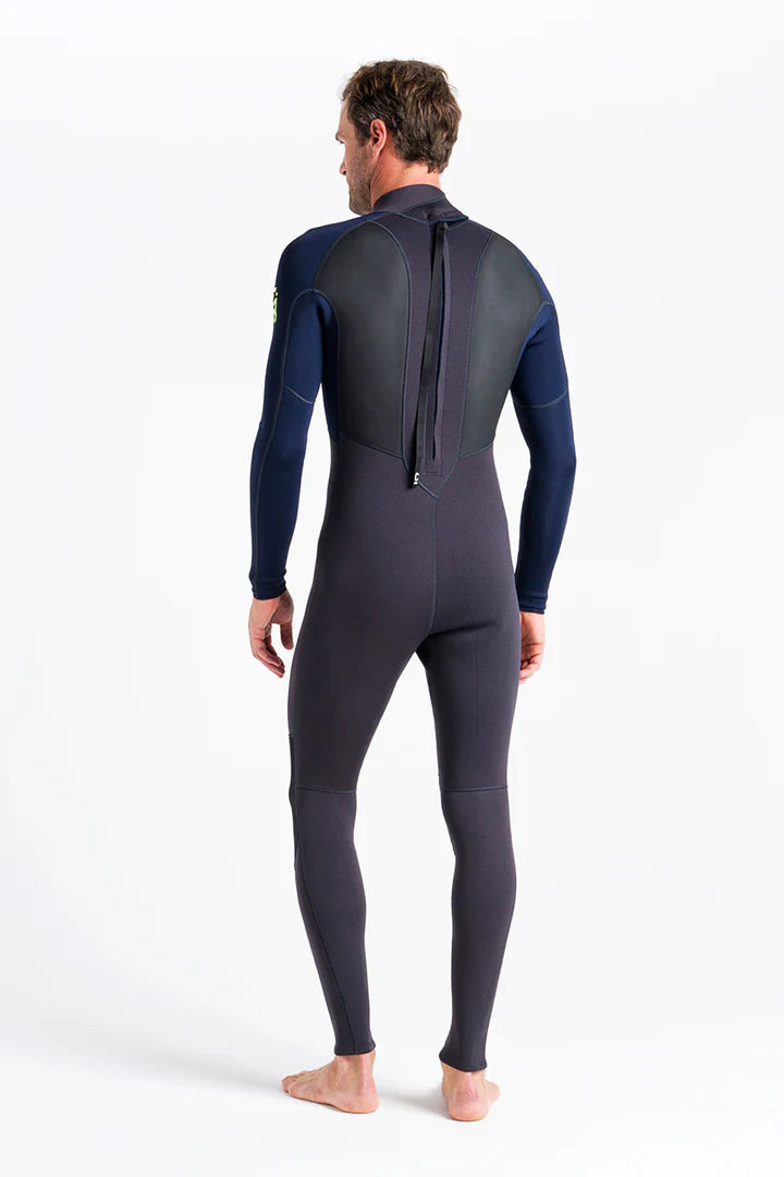 C-SKINS ELEMENT 3:2 STEAMER WETSUIT Anthracite/Slate/Lime