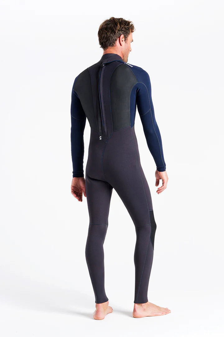 C-SKINS ELEMENT 3:2 STEAMER WETSUIT Anthracite/Slate/Lime