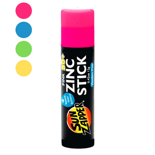 SunZapper Sunblock Stick SPF 50+ (4 Colours) Original Zinc Sun Stick