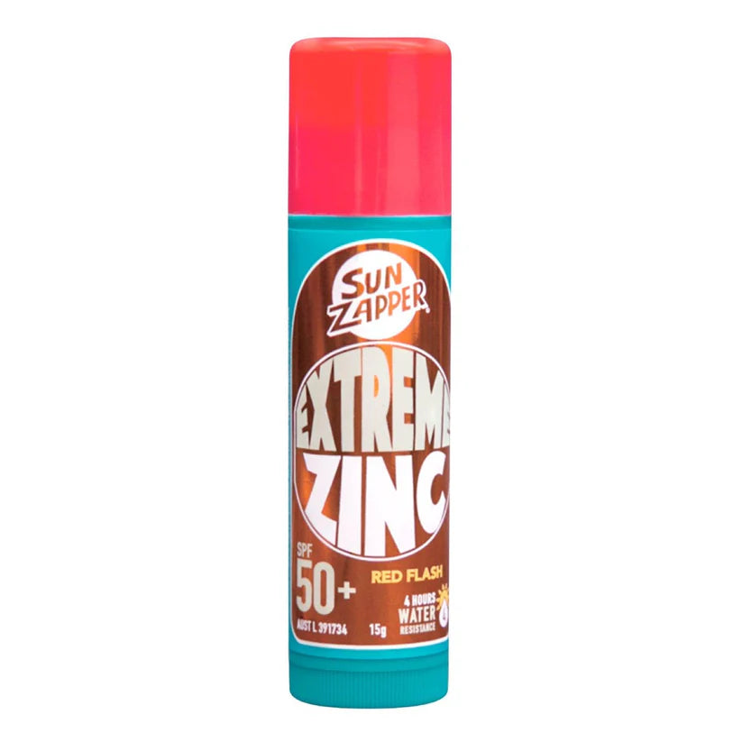 Sun Zapper Extreme Zinc Stick SPF50+ 15g Mineral Sunblock Coloured Sun Block - 5 Colours