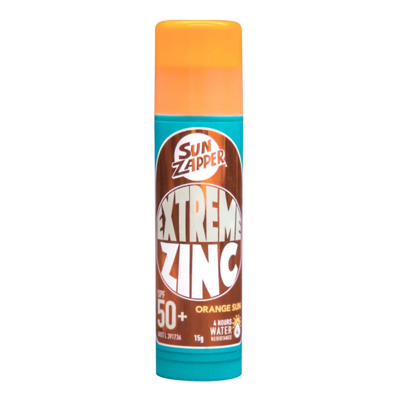 Sun Zapper Extreme Zinc Stick SPF50+ 15g Mineral Sunblock Coloured Sun Block - 5 Colours