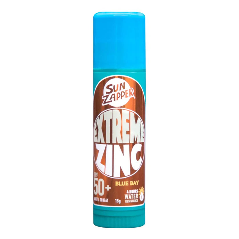 Sun Zapper Extreme Zinc Stick SPF50+ 15g Mineral Sunblock Coloured Sun Block - 5 Colours