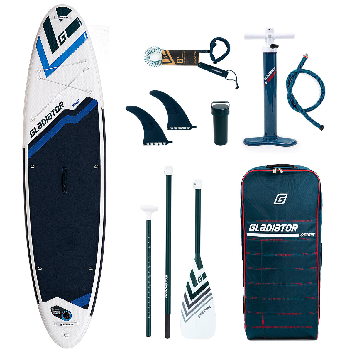 TARDDIAD GLADIATOR SC 10'6 X 32" BWRDD PADLO 2022 ISUP