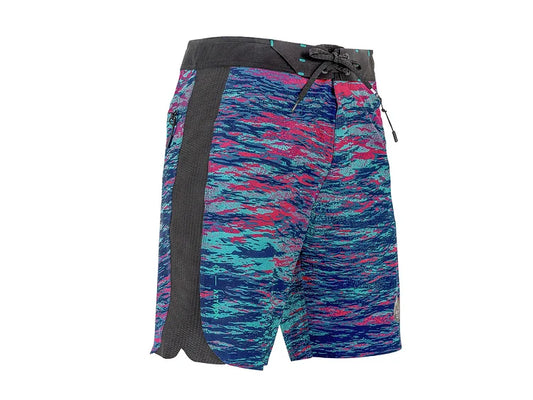 Aztron Glitch -Mens Printed Board shorts 19"