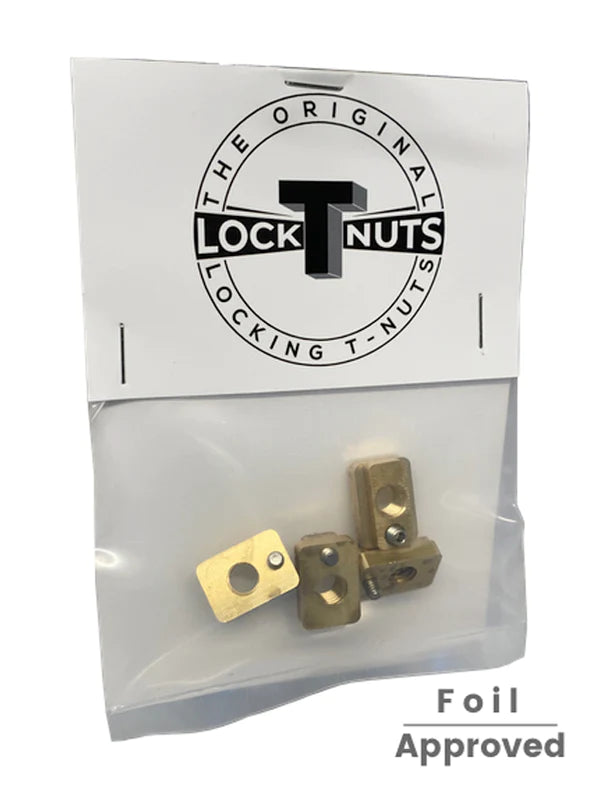 THE ORIGINAL LOCKING T-NUTS M8 (4X NUTS)