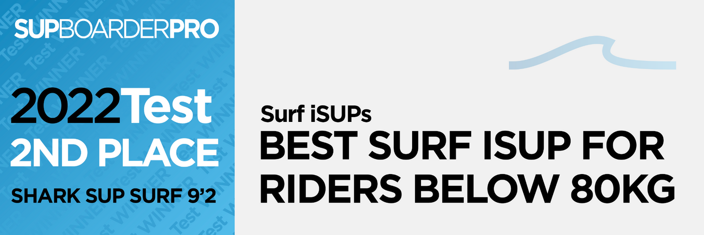 SHARK SUPS 9’2" SURF PADDLEBOARD - ISUP