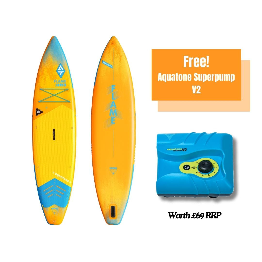 Aquatone Flame 12’6” & E-Pump Bundle