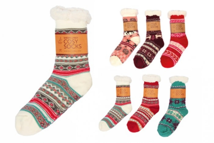 Bartleby - Ladies Sherpa Fleece Lined Socks