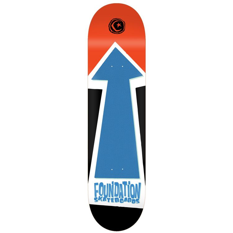 Foundation Skateboards Arrow Red 8.25