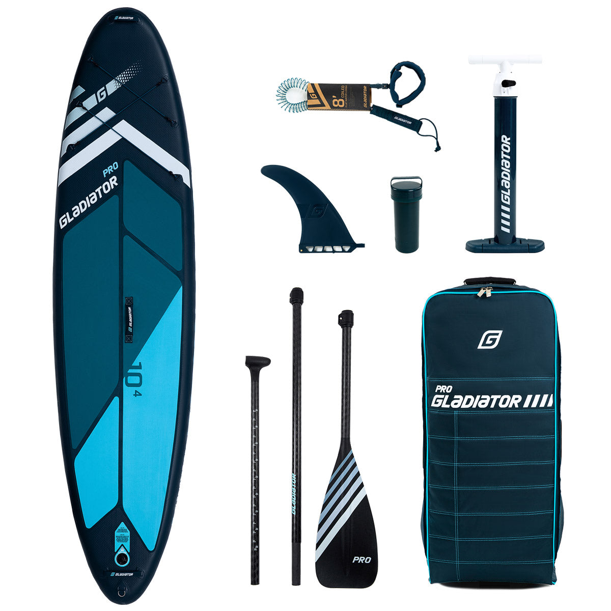 GLADIATOR PRO 10'4 PADDLEBOARD - ISUP