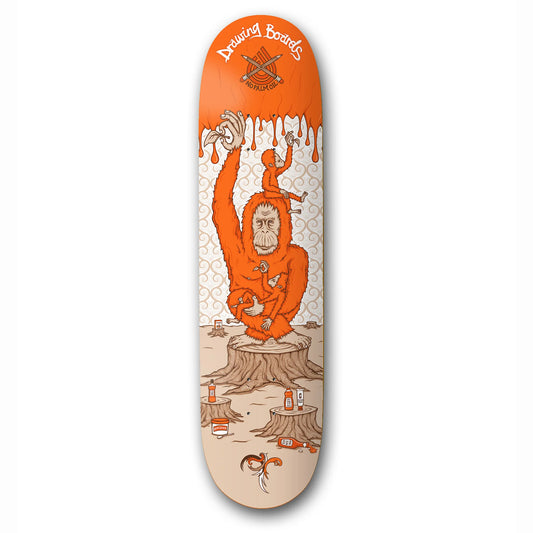 Drawing Boards Orangutan 8.32 Skateboard
