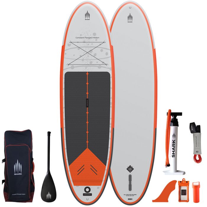 SHARK 10'8 X 34" X 6" ALL-ROUND SUP PADDLEBOARD