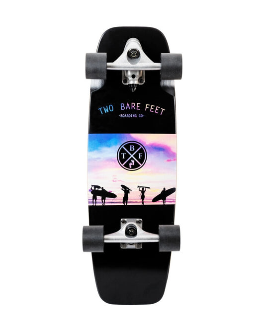 ex demo - Two Bare Feet 'Sundowner' 28" Standard Surfskate Complete Skateboard